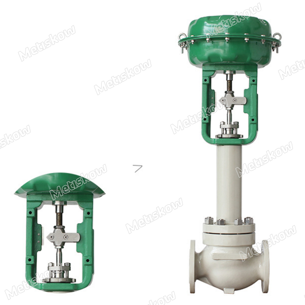 進口氣動波紋管密封單座調節(jié)閥